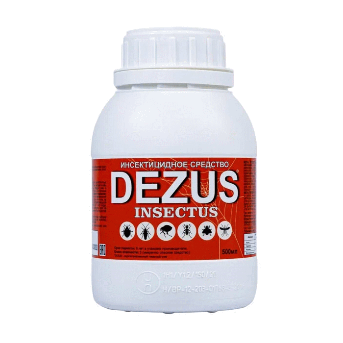 Dezus Insectus (Дезус) средство от клопов и тараканов (500 мл) фото