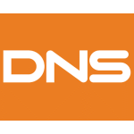Сеть магазинов компьютерной и бытовой техники DNS лого