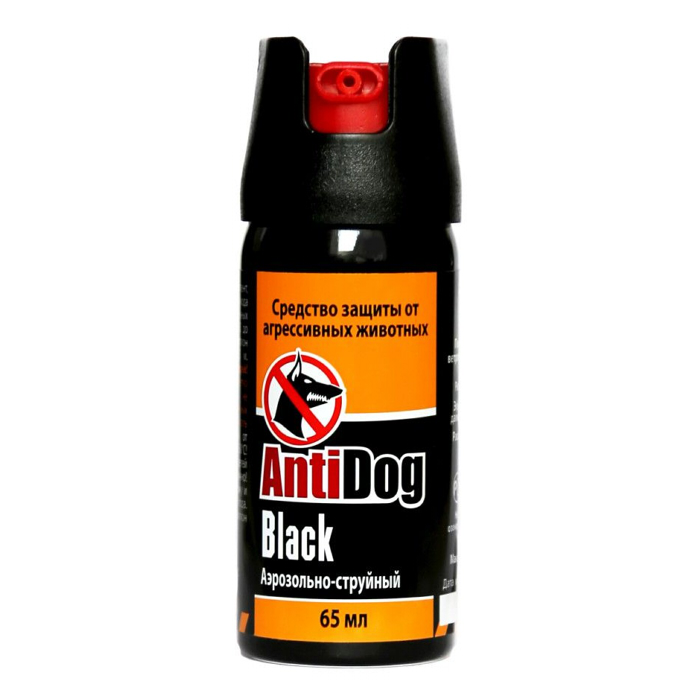 AntiDog Black (65 мл) газовый отпугиватель собак фото