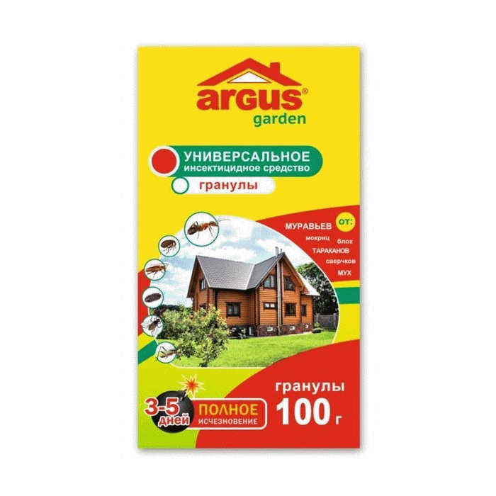 Argus garden гранулы от насекомых (100 г) фото