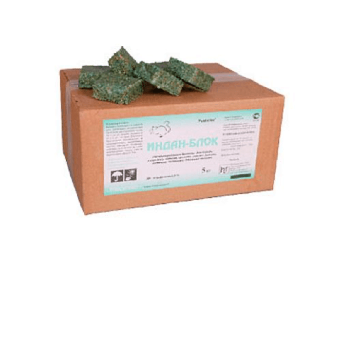 Блокада индан-блок (коробка 6 кг) фото