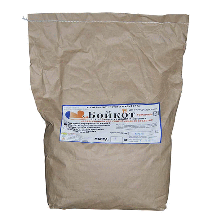 БойКот приманка для грызунов зерно (5 кг) фото