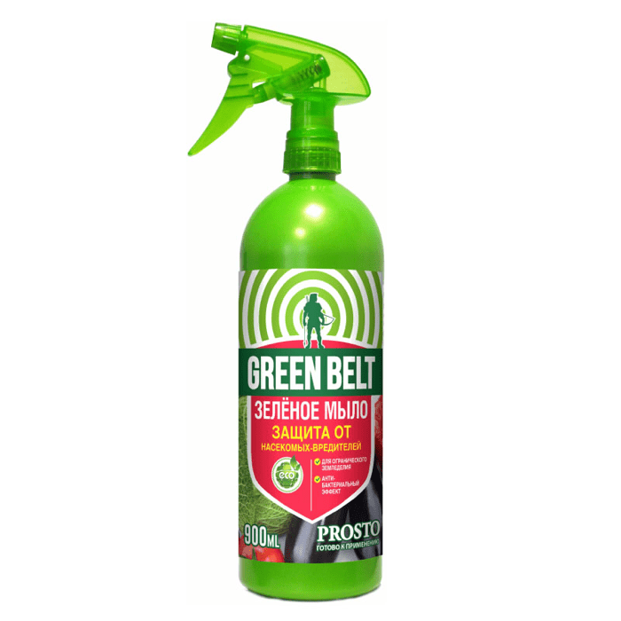 GREEN BELT зеленое мыло от вредителей и болезней (900 мл спрей) фото