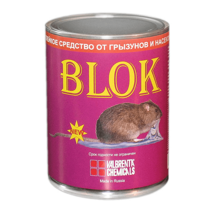 Клей BLOK (Блок) против грызунов (750 г) фото