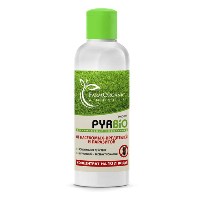 Концентрат PYRBIO Expert 100мл на 10-20 литров от насекомых-вредителей и паразитов фото
