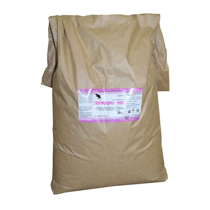 Отрава для грызунов «Зерноцин НЕО» (20 кг) фото