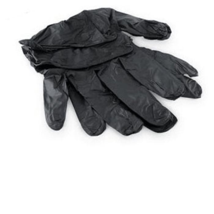 Перчатки нитриловые Aviora черные фото