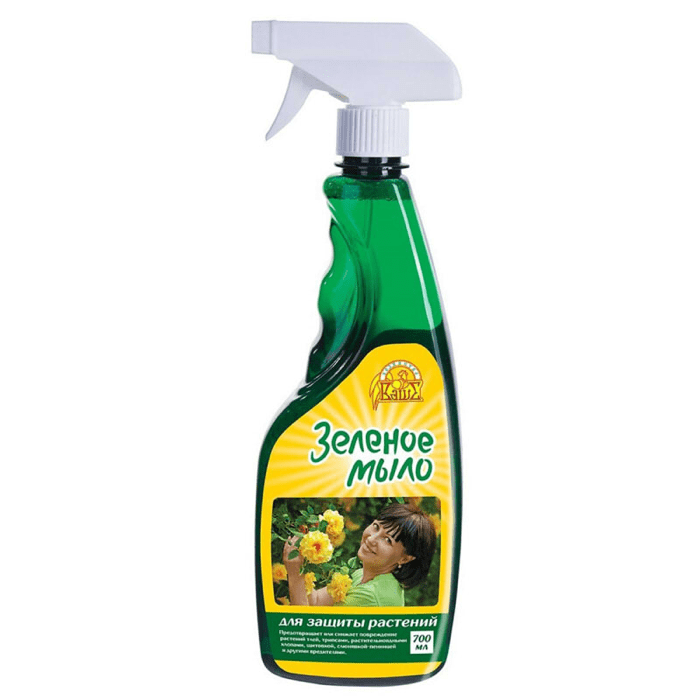 Зелёное мыло «Ваше хозяйство» от вредителей и болезней (700 мл спрей) фото